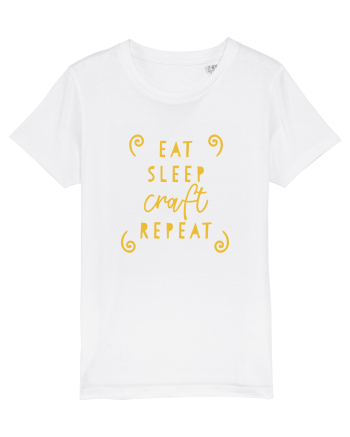 Eat, Sleep, Craft, Repeat White
