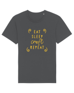 Eat, Sleep, Craft, Repeat Tricou mânecă scurtă Unisex Rocker