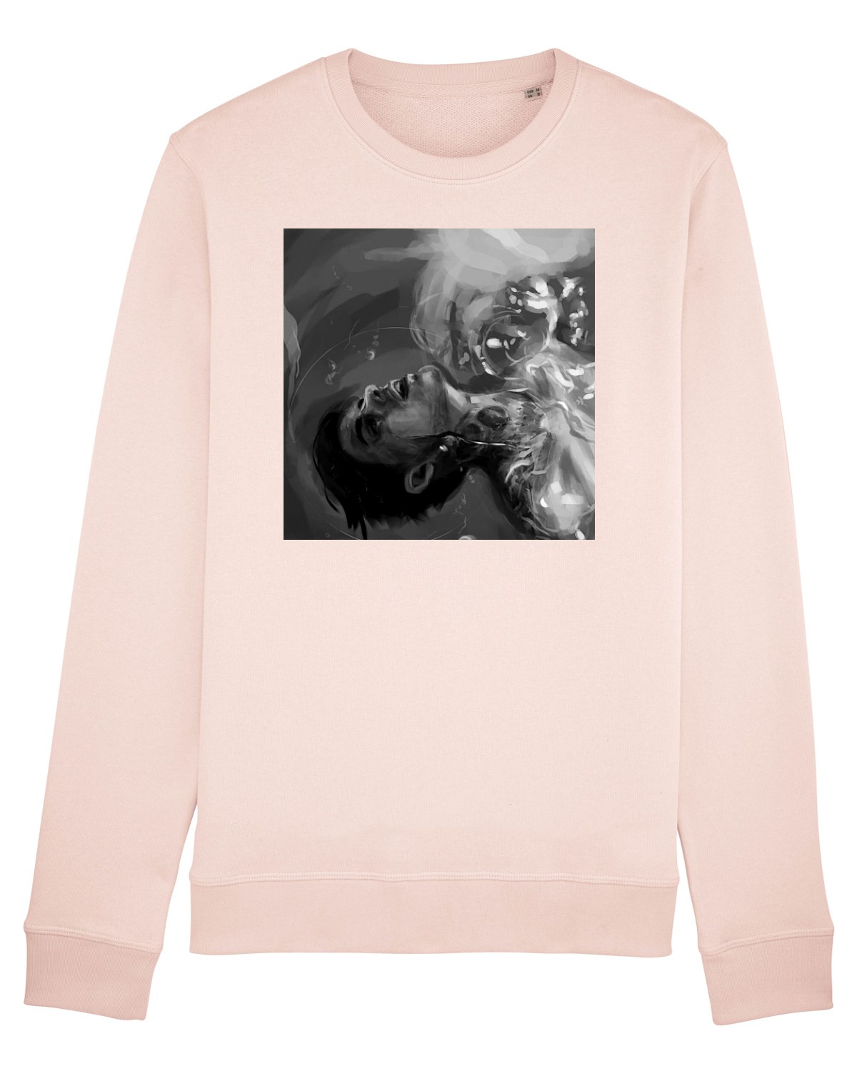 Bluză mânecă lungă Unisex Rise Candy Pink