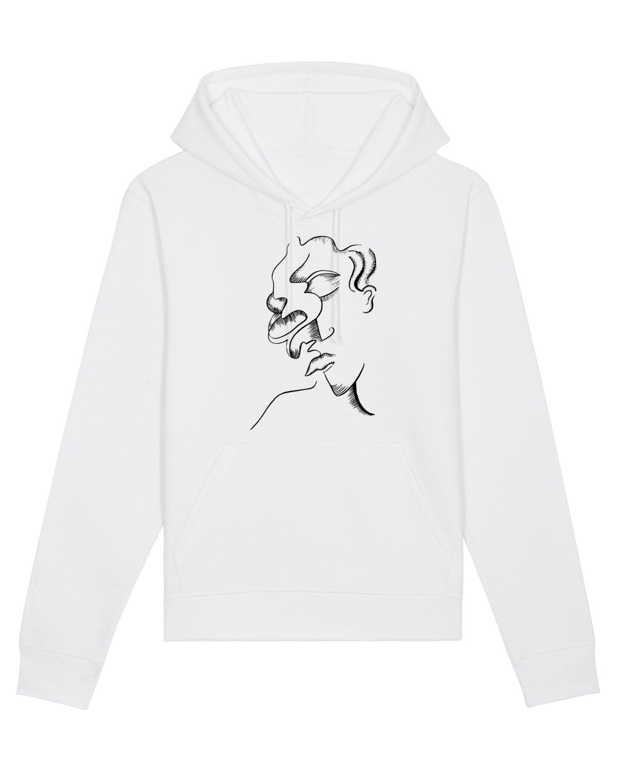 Hanorac Unisex Drummer White