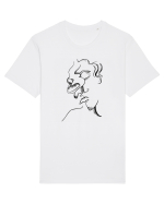 Gânditor Tricou mânecă scurtă Unisex Rocker