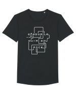 Gândurile nu-mi dau pace Tricou mânecă scurtă guler larg Bărbat Skater