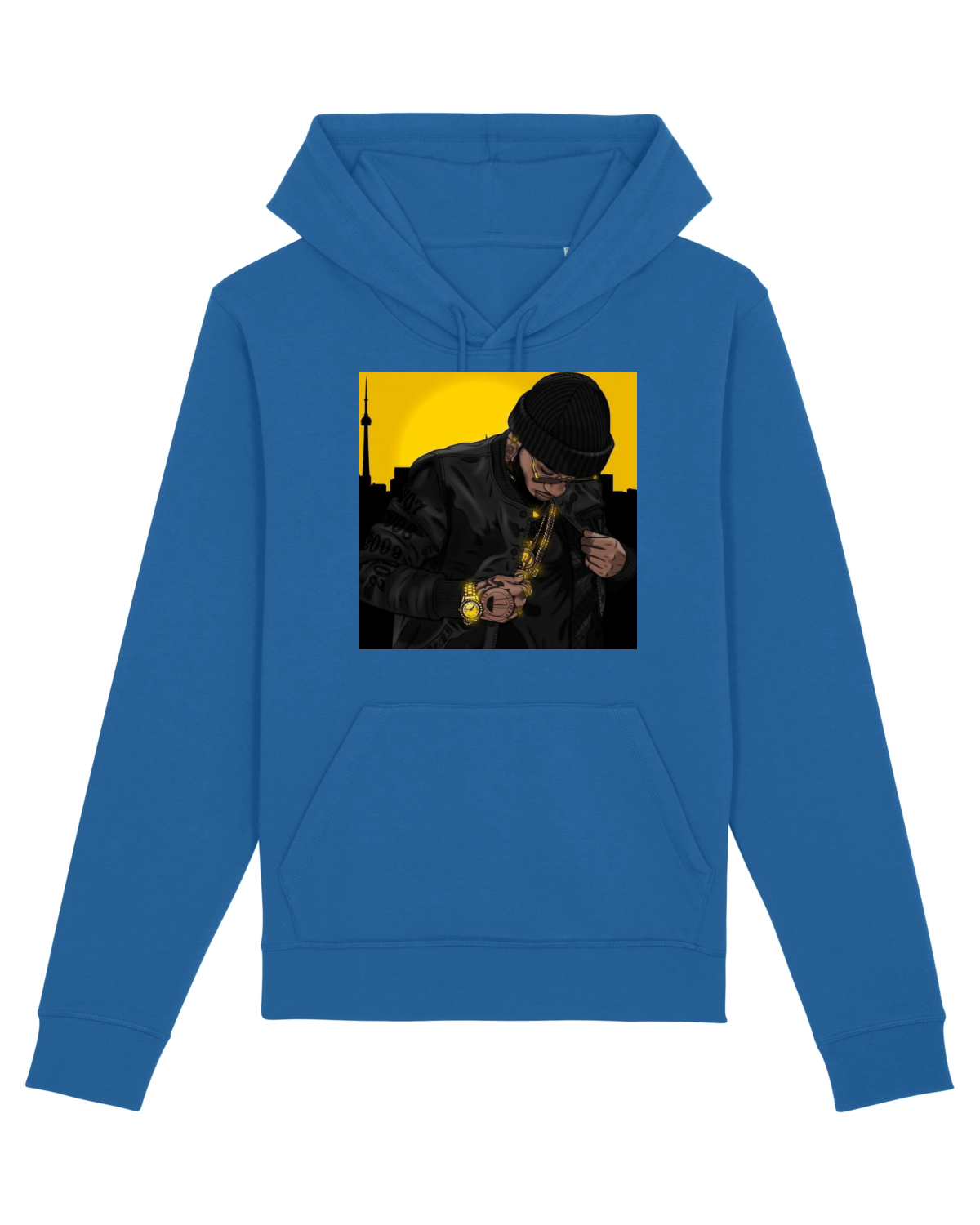 Hanorac Unisex Drummer Royal Blue