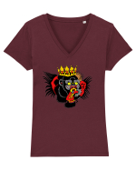 McGregor Gorilla Tricou mânecă scurtă guler V Damă Evoker