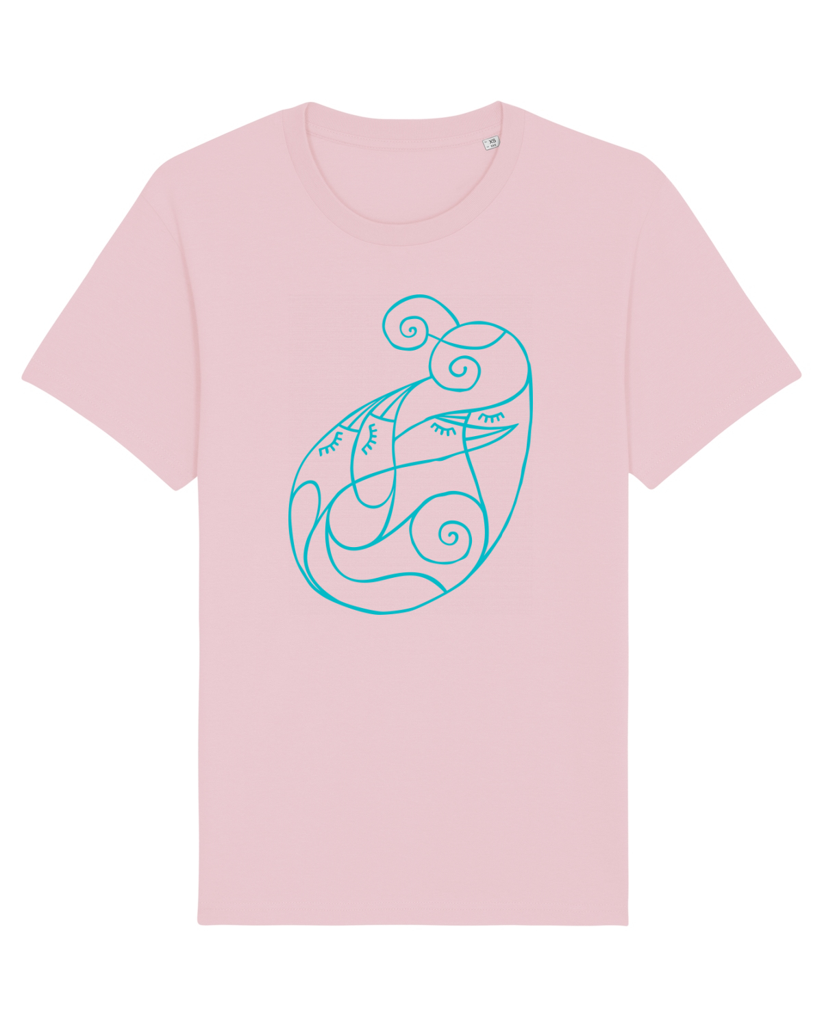 Tricou mânecă scurtă Unisex Rocker Cotton Pink