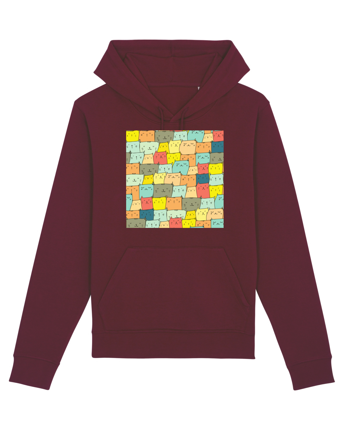 Hanorac Unisex Drummer Burgundy