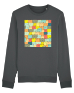 Funny Cats Cartoons Bluză mânecă lungă Unisex Rise