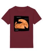 Moon dragon and wolf  Tricou mânecă scurtă  Copii Mini Creator