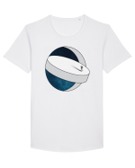New Space Tricou mânecă scurtă guler larg Bărbat Skater
