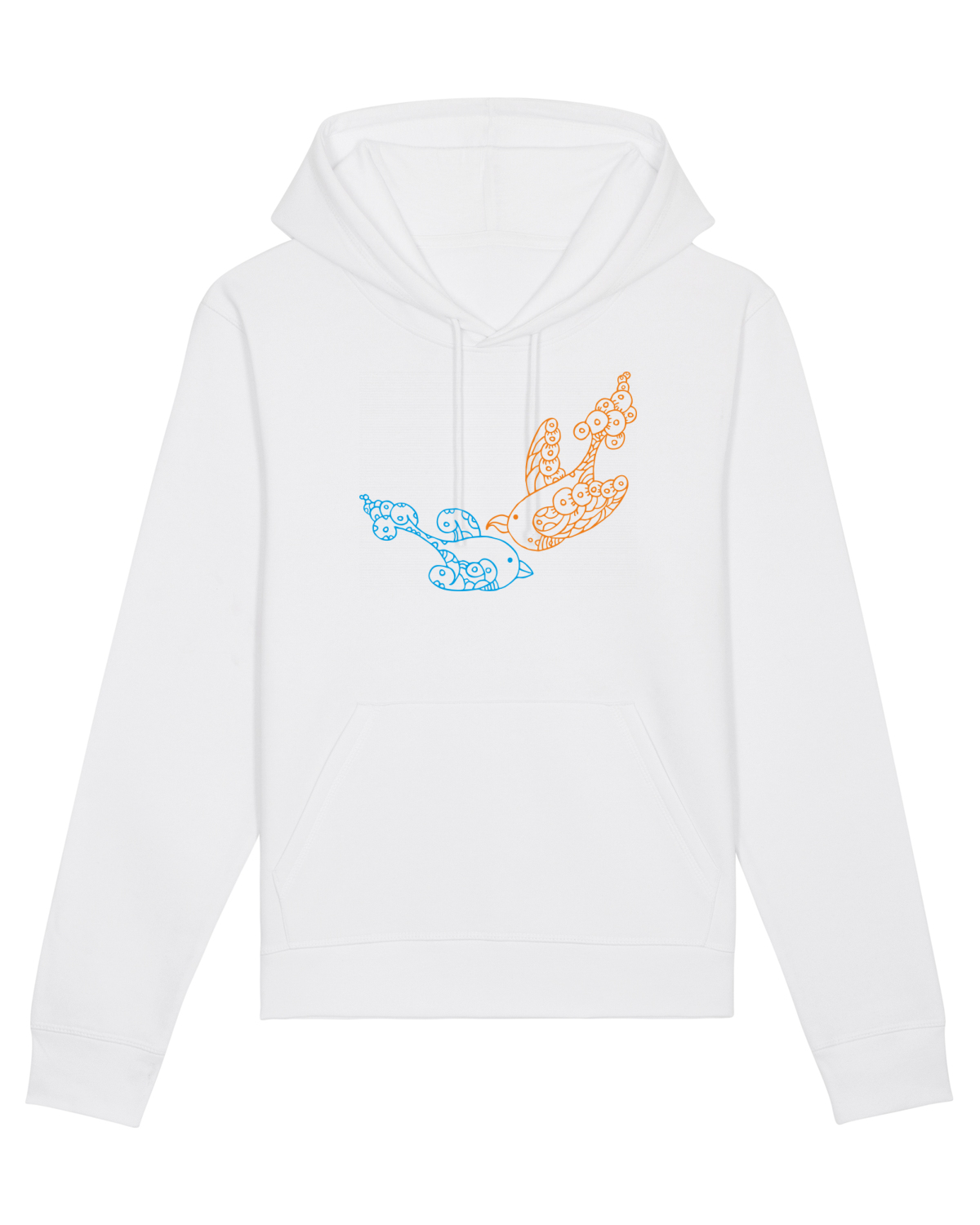 Hanorac Unisex Drummer White