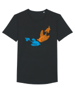 birdyes_II-2 Tricou mânecă scurtă guler larg Bărbat Skater