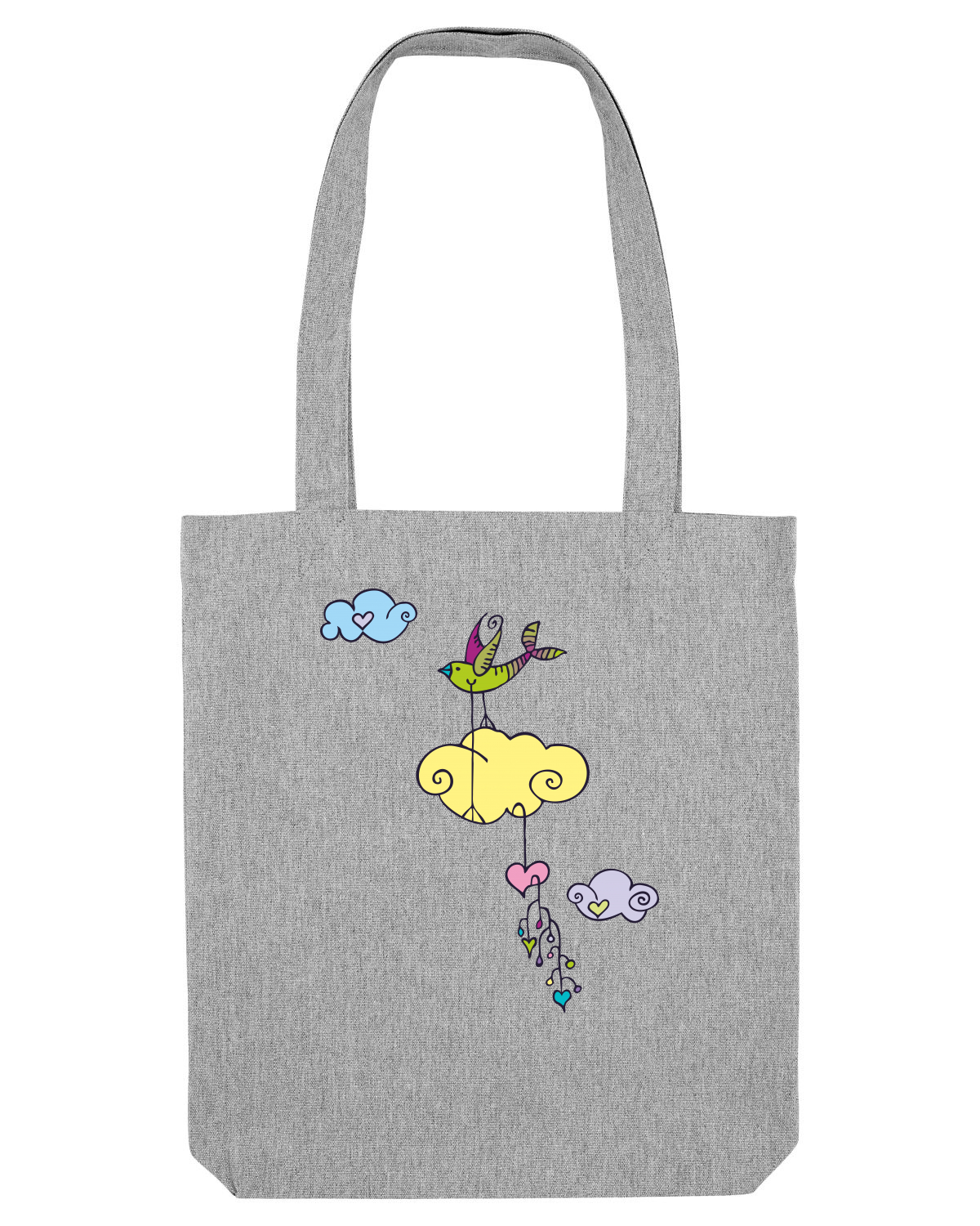 Sacoșă textilă Heather Grey