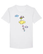 birdyStage_I-2 Tricou mânecă scurtă guler larg Bărbat Skater
