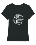 Go Where Your Flip Flops Take You! Tricou mânecă scurtă guler larg fitted Damă Expresser
