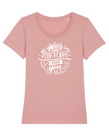 Go Where Your Flip Flops Take You! Canyon Pink