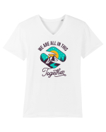 We Are All In This Together Tricou mânecă scurtă guler V Bărbat Presenter