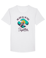 We Are All In This Together Tricou mânecă scurtă guler larg Bărbat Skater