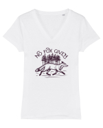 No FOX Given Tricou mânecă scurtă guler V Damă Evoker