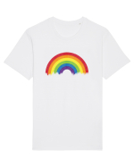 Rainbow Tricou mânecă scurtă Unisex Rocker