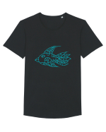 birdy_I-1 Tricou mânecă scurtă guler larg Bărbat Skater