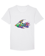birdy_I-3 Tricou mânecă scurtă guler larg Bărbat Skater