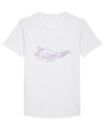 birdy_II-1 Tricou mânecă scurtă guler larg Bărbat Skater