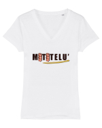 Mititelu' Tricou mânecă scurtă guler V Damă Evoker