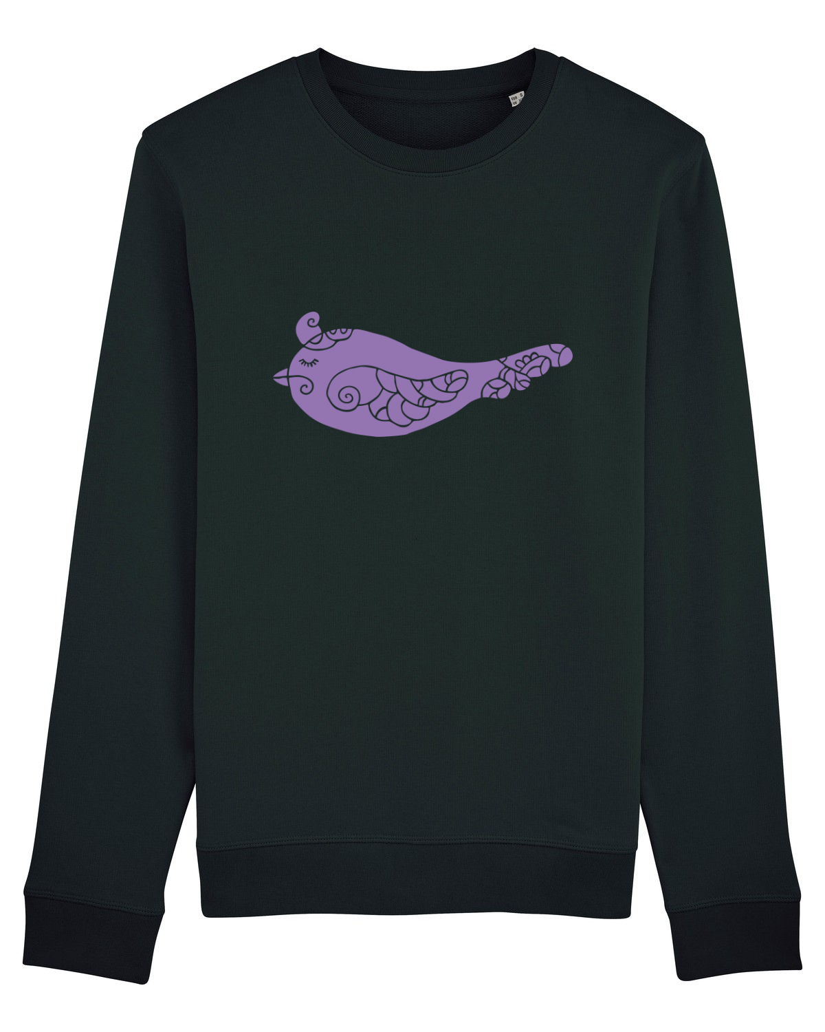 Bluză mânecă lungă Unisex Rise Black