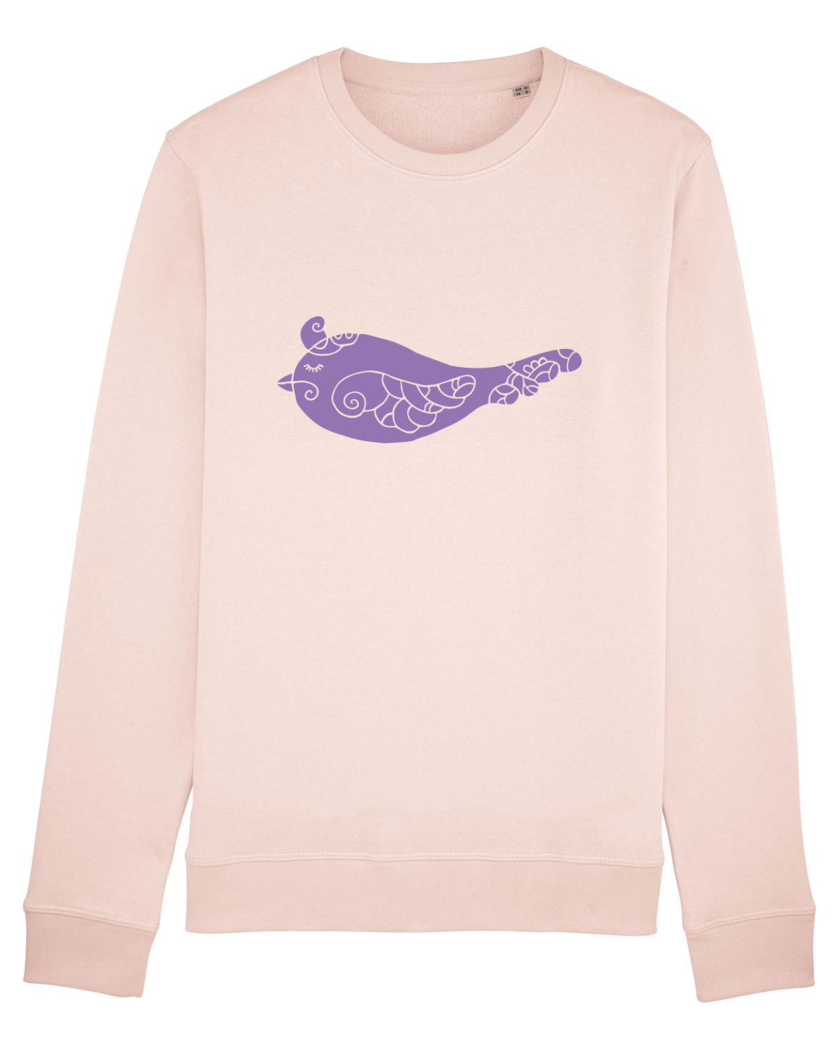 Bluză mânecă lungă Unisex Rise Candy Pink