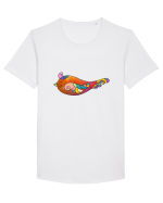 birdy_II-3 Tricou mânecă scurtă guler larg Bărbat Skater