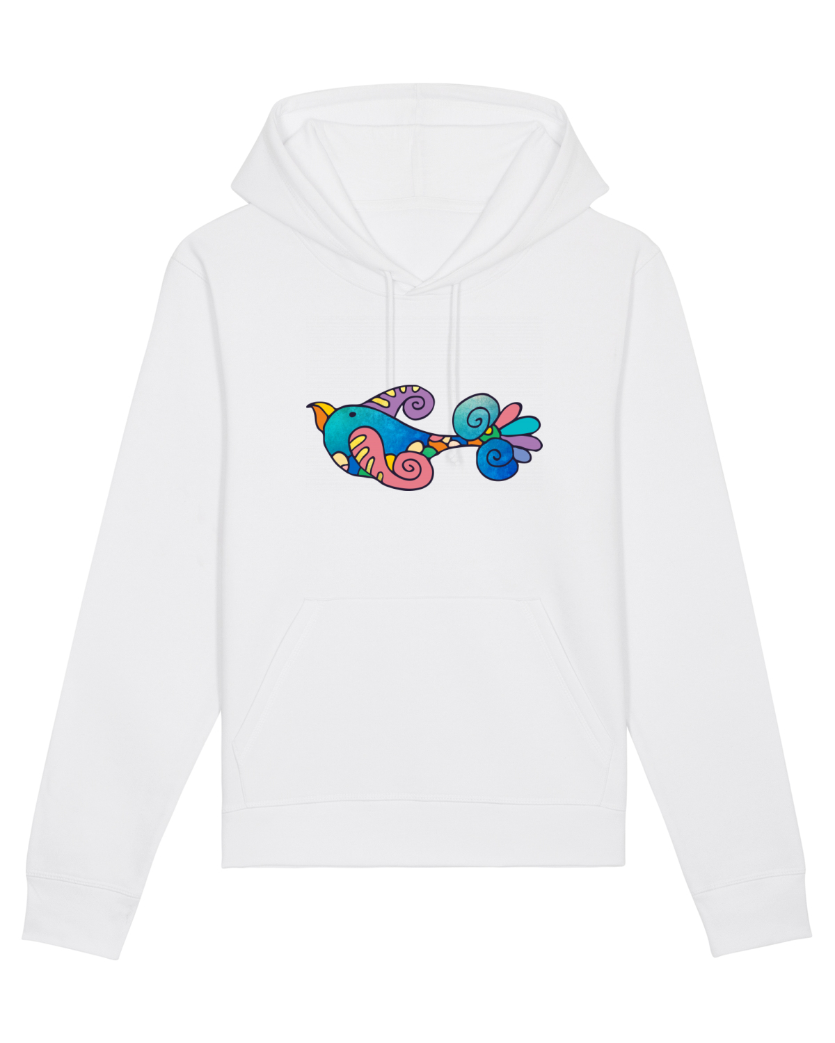 Hanorac Unisex Drummer White