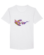 birdy_IV-3 Tricou mânecă scurtă guler larg Bărbat Skater
