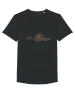 birdy_V-1 Tricou mânecă scurtă guler larg Bărbat Skater