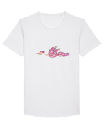 birdy_V-3 Tricou mânecă scurtă guler larg Bărbat Skater