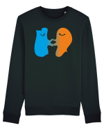 kiss_II-2 Bluză mânecă lungă Unisex Rise