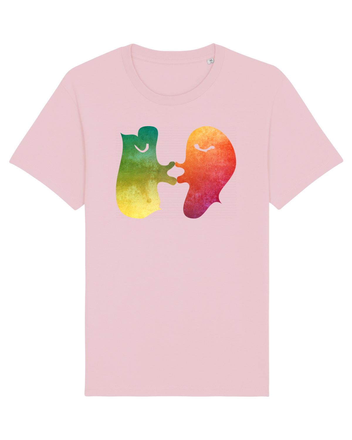 Tricou mânecă scurtă Unisex Rocker Cotton Pink