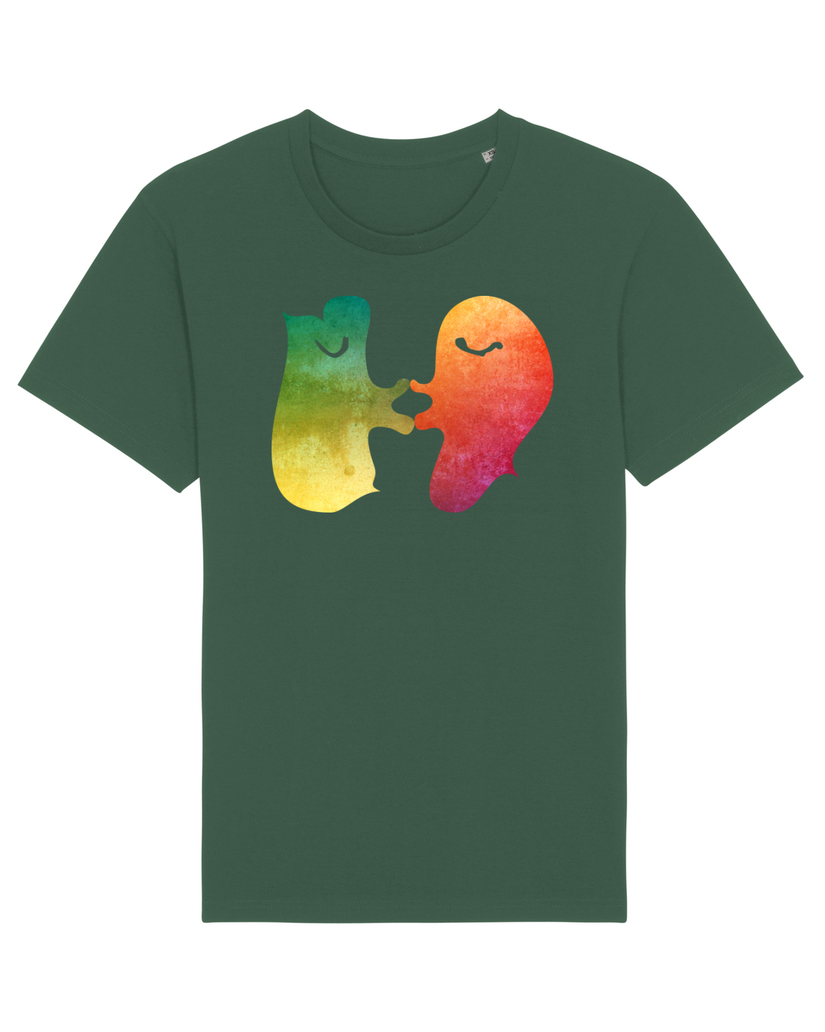 Tricou mânecă scurtă Unisex Rocker Bottle Green