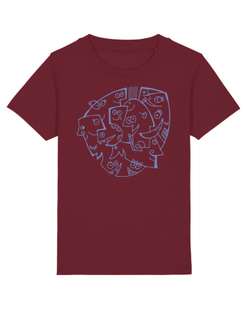faces_I-1 Burgundy