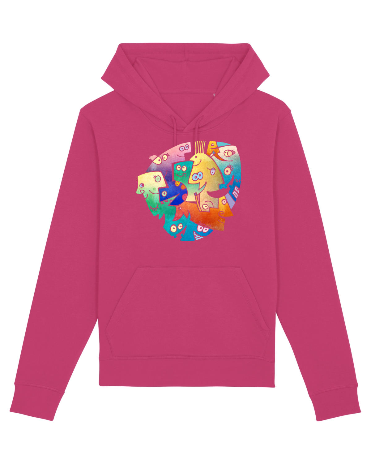 Hanorac Unisex Drummer Raspberry