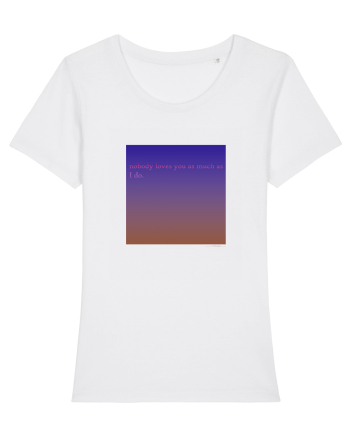 - affectionate piece - White