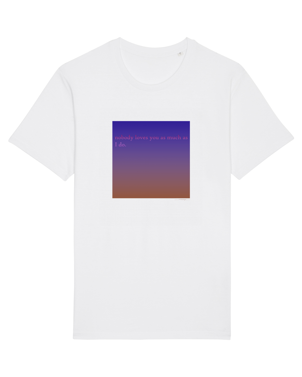 Tricou mânecă scurtă Unisex Rocker White
