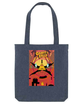 Bill Cipher Gravity falls Midnight Blue