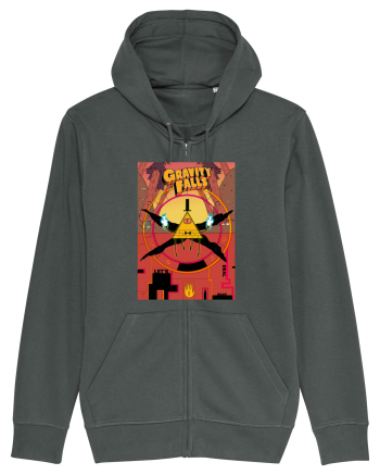 Bill Cipher Gravity falls Anthracite