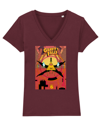 Bill Cipher Gravity falls Burgundy