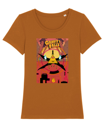 Bill Cipher Gravity falls Roasted Orange
