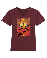 Bill Cipher Gravity falls Tricou mânecă scurtă guler V Bărbat Presenter