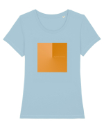 - perfection piece - Tricou mânecă scurtă guler larg fitted Damă Expresser