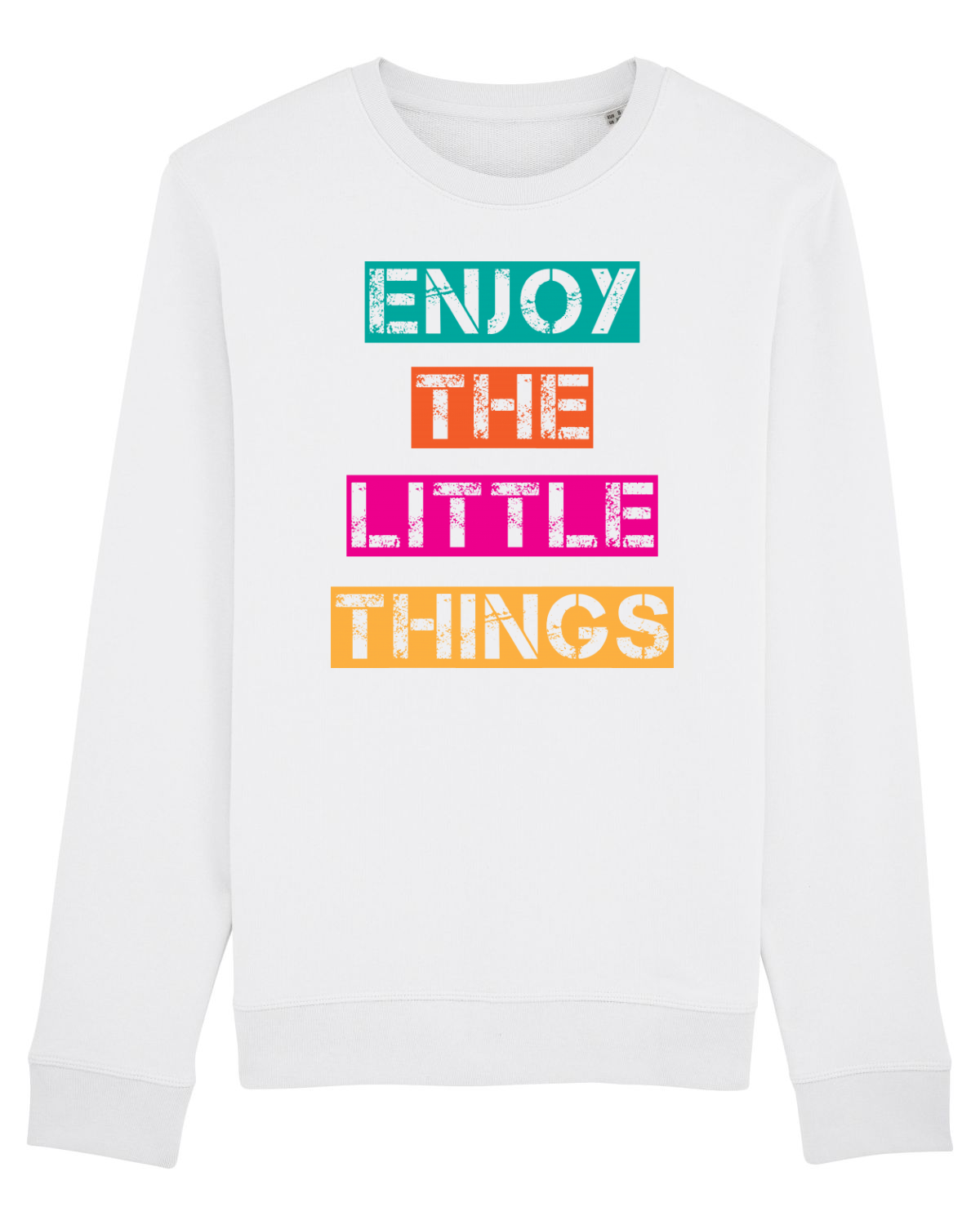 Bluză mânecă lungă Unisex Rise White