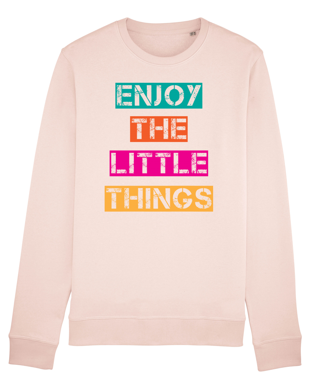 Bluză mânecă lungă Unisex Rise Candy Pink