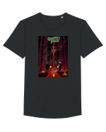 Gravity Falls Summerween Trickster Tricou mânecă scurtă guler larg Bărbat Skater